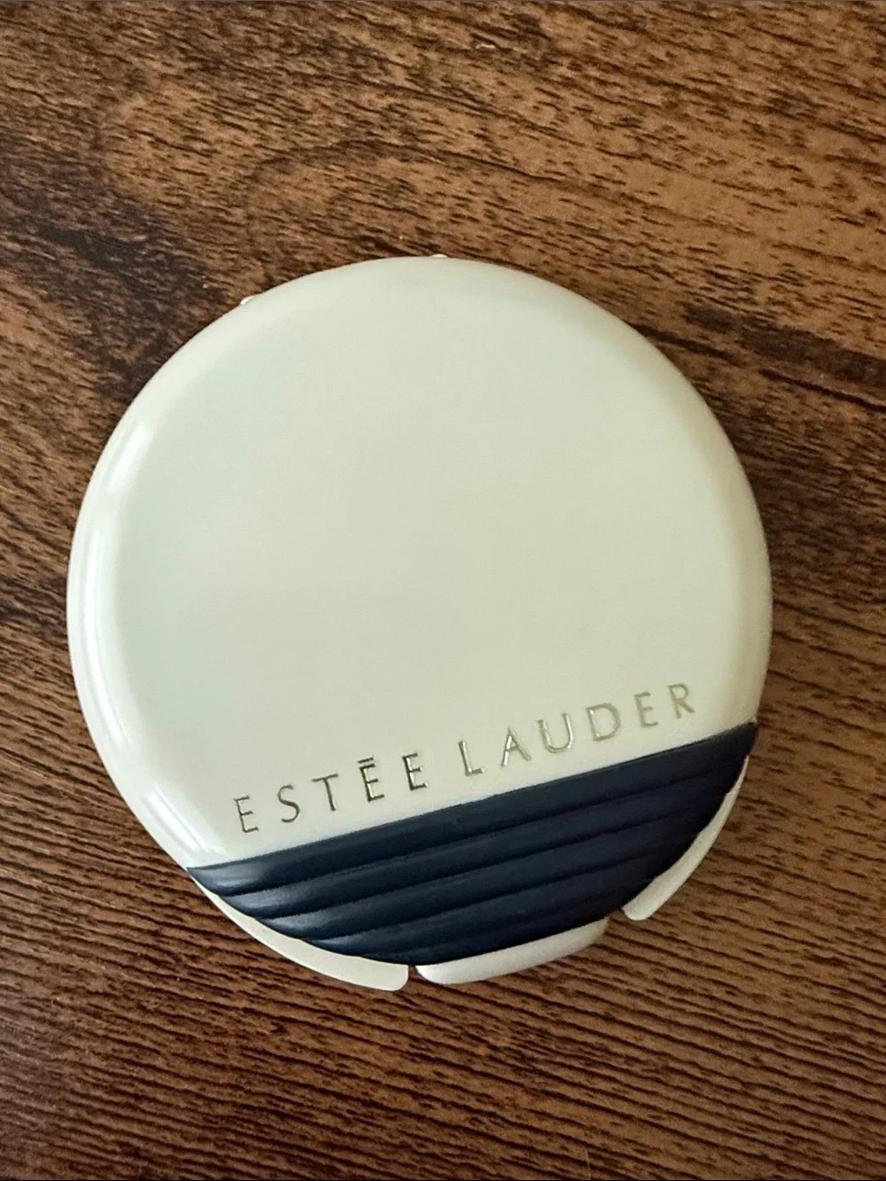 Estée Lauder Cream and Gold Powder Blush Compact